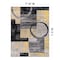 World Rug Gallery Contemporary Abstract Circle Design Soft Area Rug 7'10'' x 10'2'' Yellow 307YELLOW8X10 - alternate 3